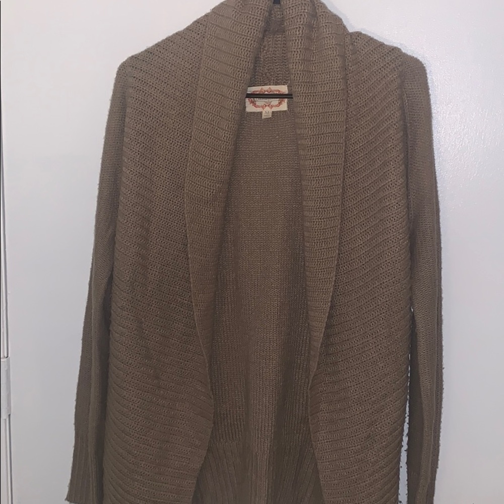 Ambiance open front sweater